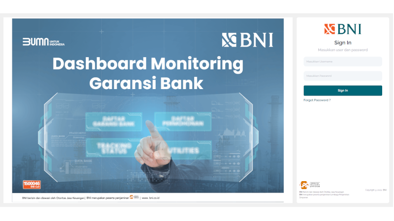 Aplikasi Garansi Bank