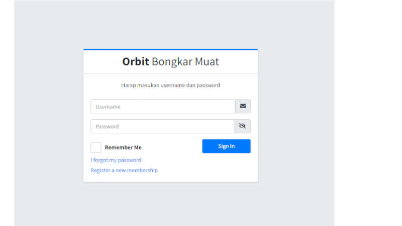 Orbit Bongkar Muat